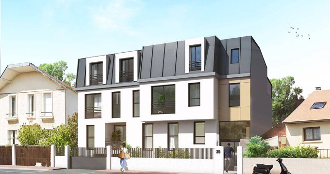 Achat / Vente appartement neuf Antony quartier pavillonnaire proche RER B (92160) - Réf. 12218