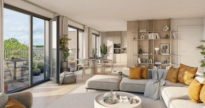 Achat / Vente appartement neuf Montrouge métro lignes 13 et 4 proche commerces (92120) - Réf. 8329