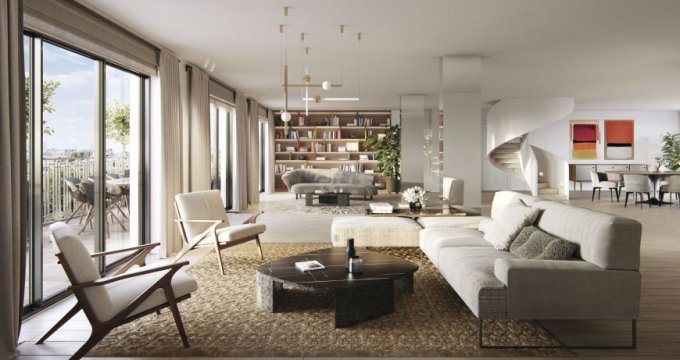 Achat / Vente appartement neuf Neuilly-sur-Seine à 12 min à pied du métro 3 (92200) - Réf. 13095