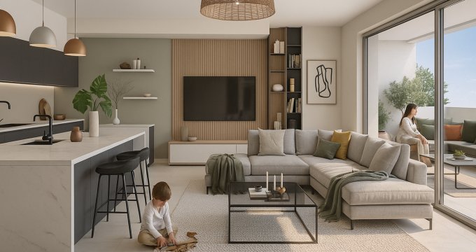 Achat / Vente appartement neuf Vanves à 7 min à pied du centre, du Transilien L (92170) - Réf. 13358