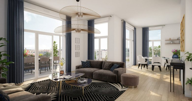 Achat / Vente appartement neuf Antony centre proche RER B et ZAC Jean Zay (92160) - Réf. 8227