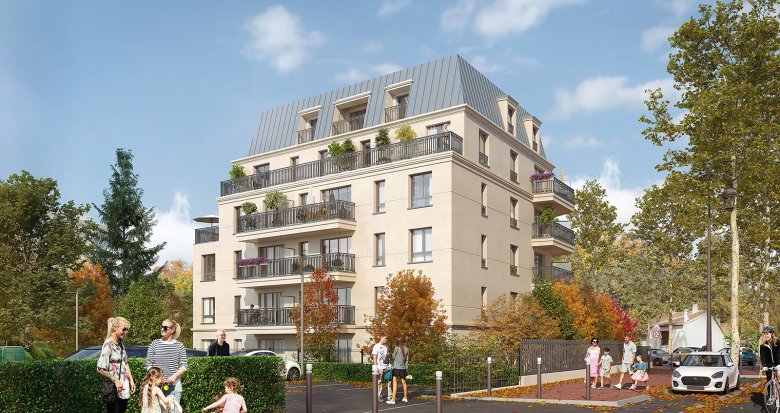 Achat / Vente appartement neuf Antony secteur résidentiel à 9 min de marche de la gare RER B (92160) - Réf. 13472