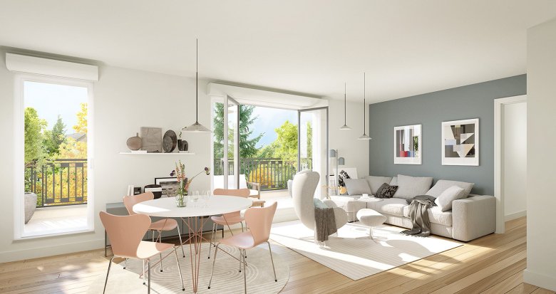 Achat / Vente appartement neuf Antony secteur résidentiel à 9 min de marche de la gare RER B (92160) - Réf. 13472