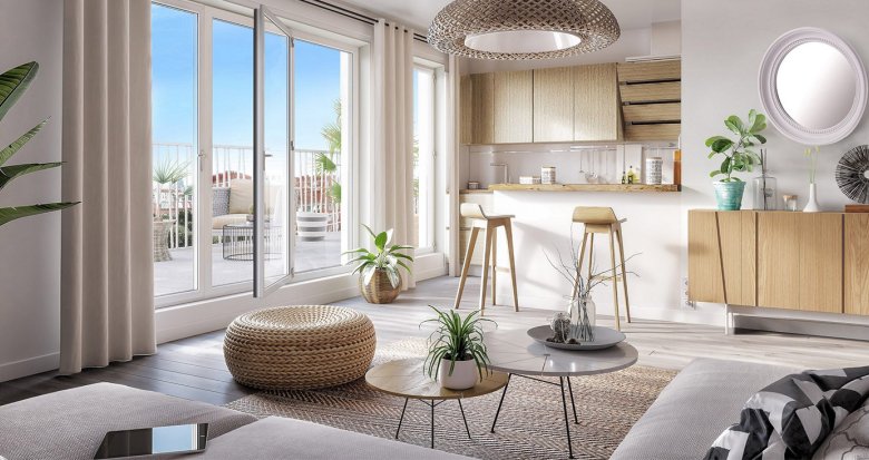 Achat / Vente appartement neuf Asnières-sur-Seine à 5 km de La Défense (92600) - Réf. 13607