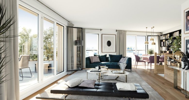 Achat / Vente appartement neuf Asnières-sur-Seine à 750m du métro 13 Les Agnettes (92600) - Réf. 8683