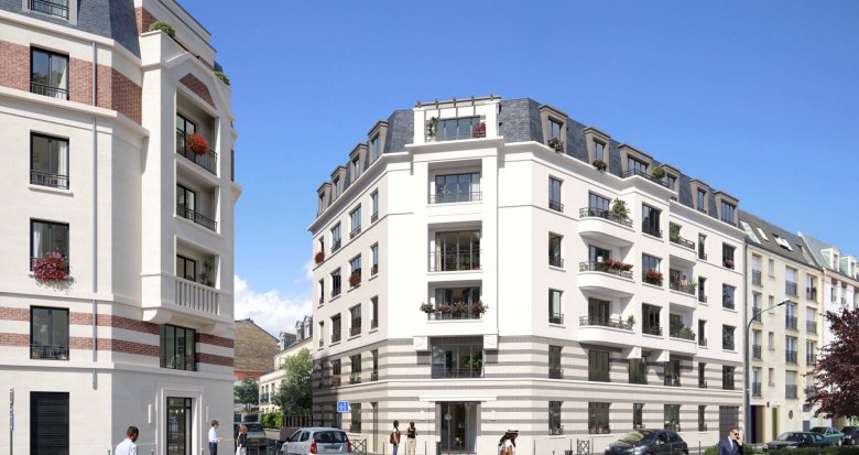 Achat / Vente appartement neuf Asnières-sur-Seine à 800 mètres de la gare Les Agnettes (92600) - Réf. 6673
