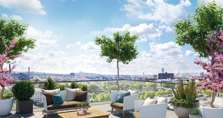 Achat / Vente appartement neuf Asnières-sur-Seine proche gare métro 15 et gare RER C (92600) - Réf. 12987