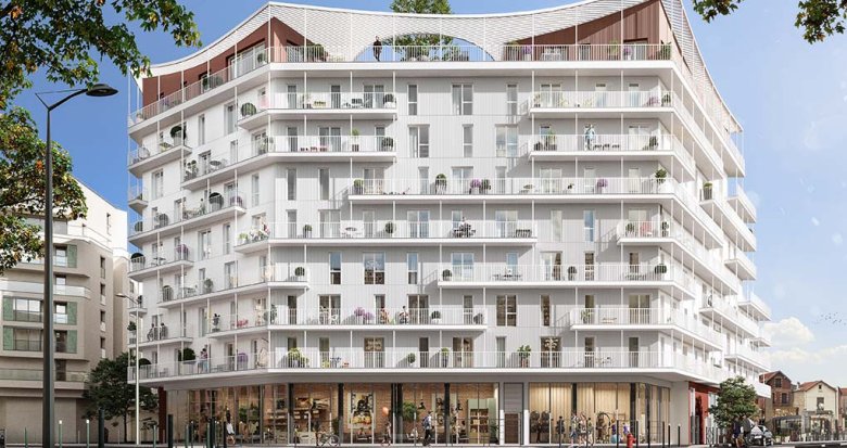 Achat / Vente appartement neuf Bois-Colombes à 10 min à pied du métro (92270) - Réf. 7463