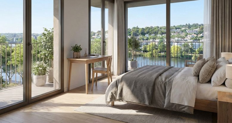 Achat / Vente appartement neuf Boulogne-Billancourt en bord de Seine (92100) - Réf. 13874