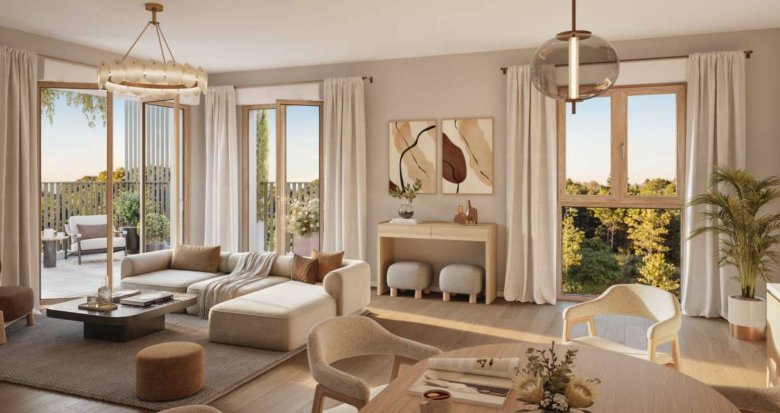 Achat / Vente appartement neuf Châtenay-Malabry écoquartier LaVallée proche tram 10 (92290) - Réf. 12172