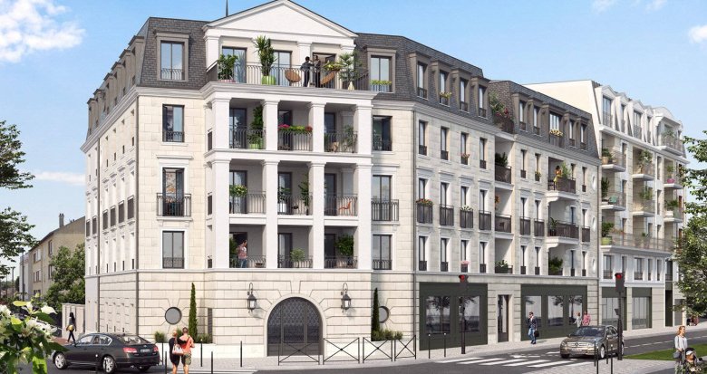 Achat / Vente appartement neuf Clamart à 5 minutes à pied du T6 Pavé Blanc (92140) - Réf. 6429