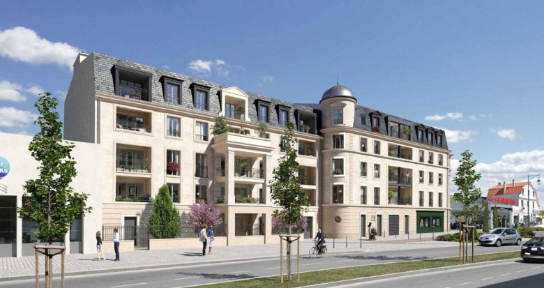 Achat / Vente appartement neuf Clamart quartier Petit-Clamart à 500m du tramway T6 (92140) - Réf. 8153