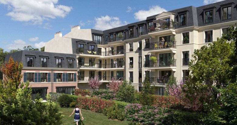 Achat / Vente appartement neuf Clamart quartier Petit-Clamart à 500m du tramway T6 (92140) - Réf. 8153