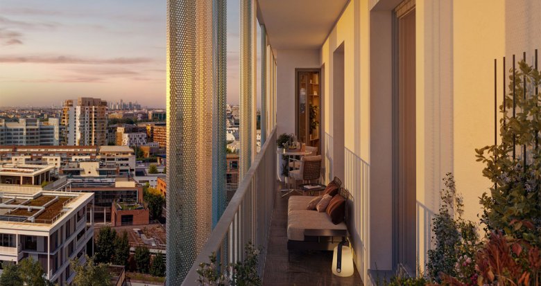 Achat / Vente appartement neuf Issy-les-Moulineaux à deux pas du RER C (92130) - Réf. 12794