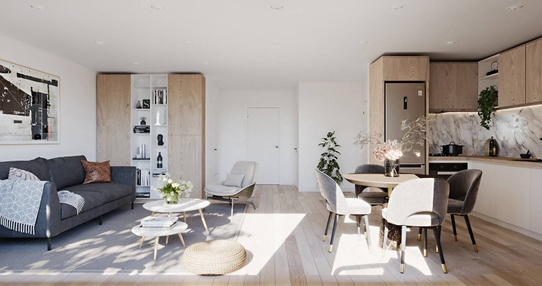 Achat / Vente appartement neuf Issy-les-Moulineaux au calme et à 5 min du métro (92130) - Réf. 6435