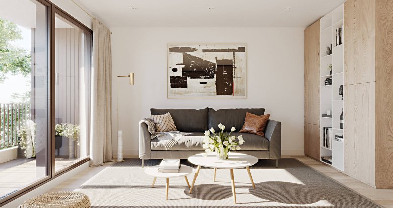 Achat / Vente appartement neuf Issy-les-Moulineaux au calme et à 5 min du métro (92130) - Réf. 6435