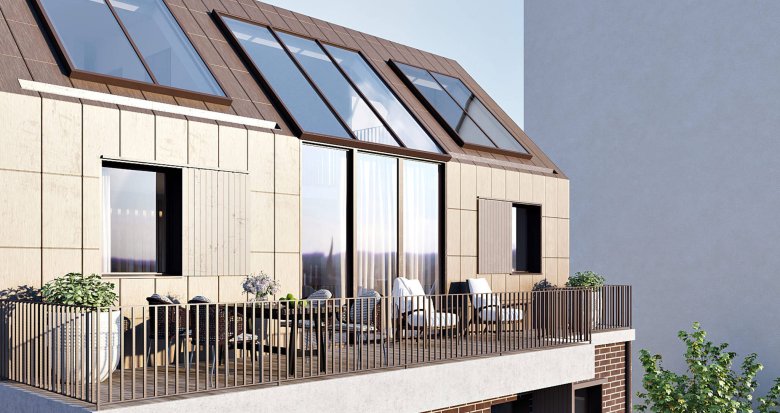 Achat / Vente appartement neuf Issy-les-Moulineaux au calme et à 5 min du métro (92130) - Réf. 6435