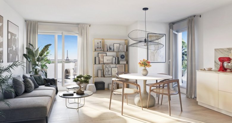 Achat / Vente appartement neuf Meudon proche commodités en berges de Seine (92190) - Réf. 8138