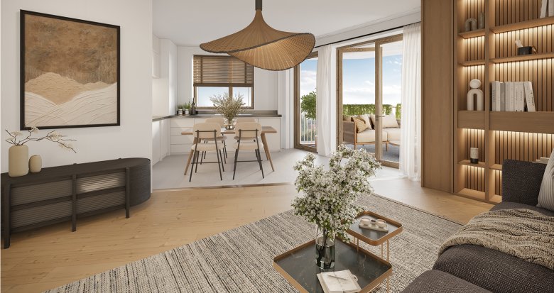 Achat / Vente appartement neuf Nanterre quartier Les Muguets proche tram (92000) - Réf. 13445