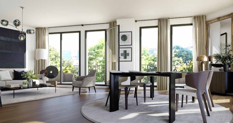 Achat / Vente appartement neuf Paris 17 à deux pas du métro 13 (75017) - Réf. 8534
