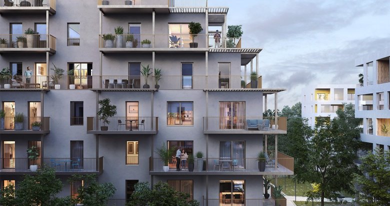 Achat / Vente appartement neuf Rueil-Malmaison avec vues sur le Parc Jacques Chirac (92500) - Réf. 7895