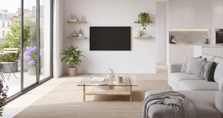 Achat / Vente appartement neuf Rueil-Malmaison centre à 22 min de Nanterre La Défense (92500) - Réf. 13746