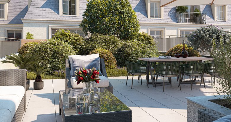 Achat / Vente appartement neuf Rueil-Malmaison centre à 22 min de Nanterre La Défense (92500) - Réf. 13746