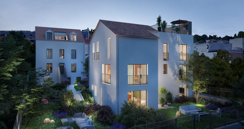 Achat / Vente appartement neuf Rueil-Malmaison quartier calme avec vues sur Paris (92500) - Réf. 8412