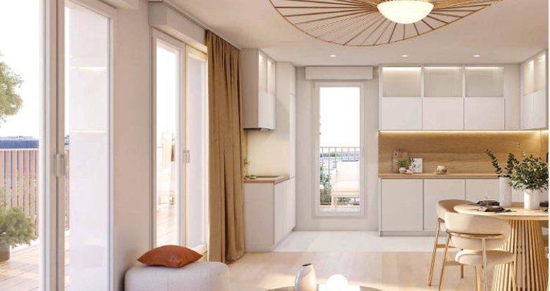 Achat / Vente appartement neuf Suresnes à quelques minutes de la Seine et de La Défense (92150) - Réf. 12251