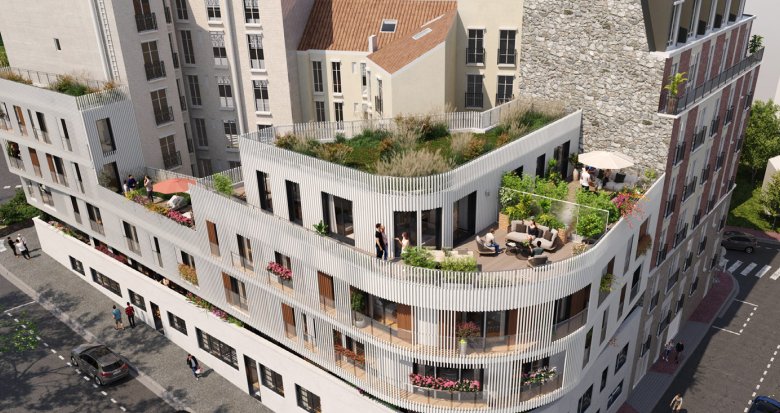 Achat / Vente appartement neuf Vanves proche du métro 12 et du tram T2 (92170) - Réf. 13556