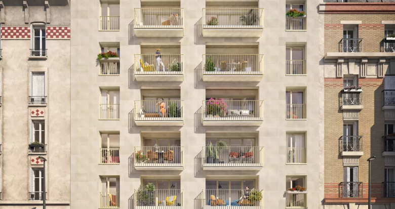 Achat / Vente appartement neuf Boulogne-Billancourt à deux pas du Métro Marcel Sembat (92100) - Réf. 13540